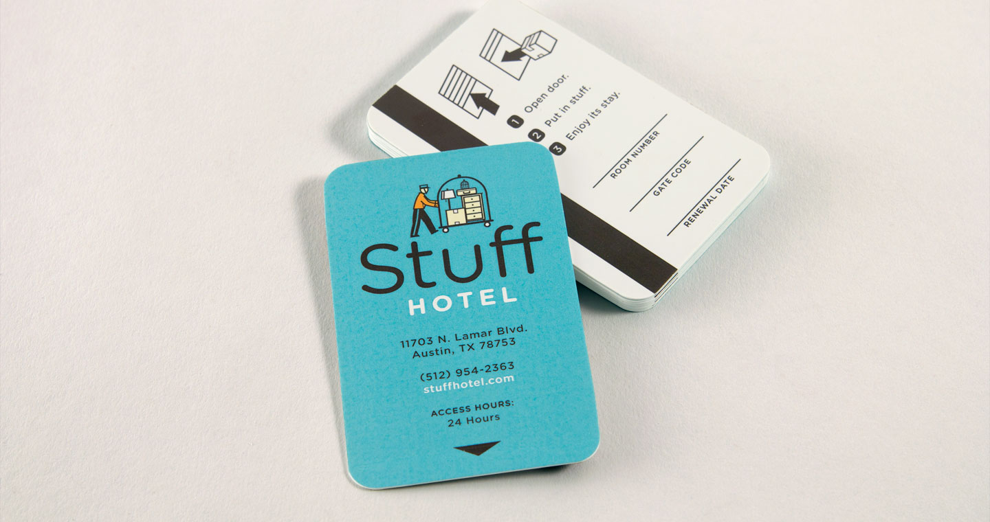 stuff hotel key cards